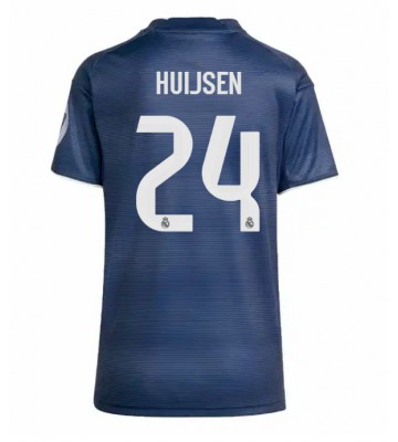 Lacne Ženy Futbalové dres Real Madrid Dean Huijsen #24 2025-26 Krátky Rukáv - Preč